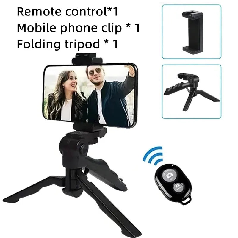 Smartphone Vlogging Kit with Tripod, Mic & LED Light – TikTok Starter Set