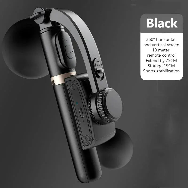 Gimbal Stabilizer Selfie Stick Tripod