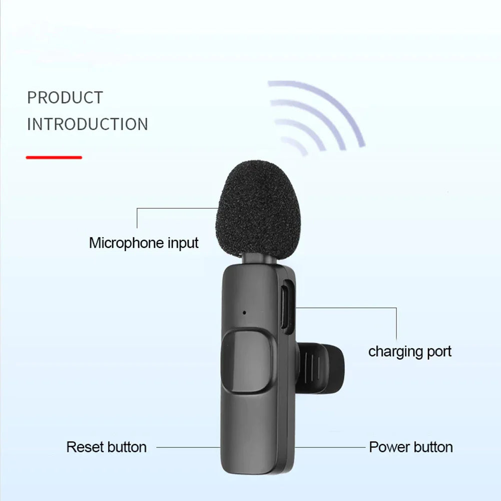 AestheticTech Dual Wireless Lavalier Mic (Type-C) – Noise Canceling