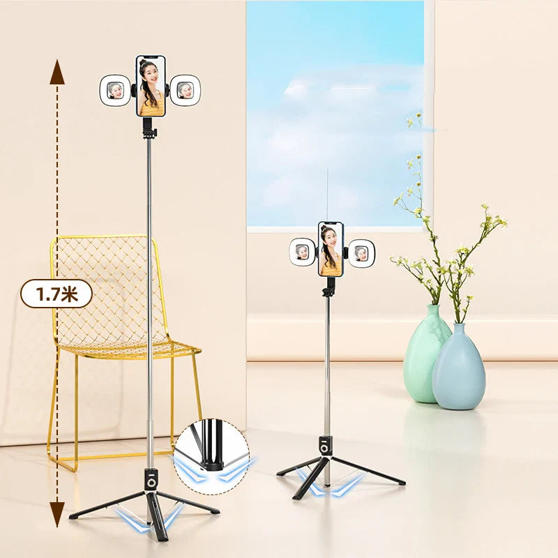 Ultimate Selfie Tripod Stand with LED lights